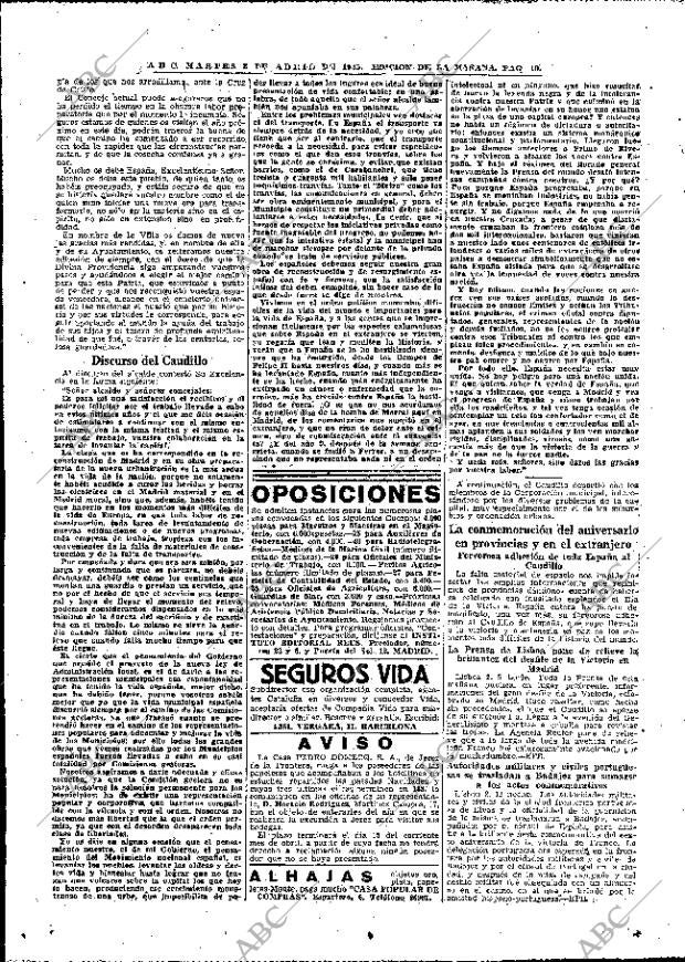 ABC MADRID 03-04-1945 página 10