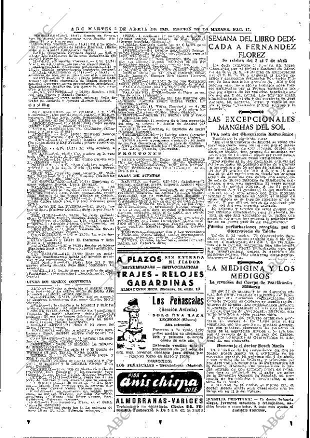 ABC MADRID 03-04-1945 página 17