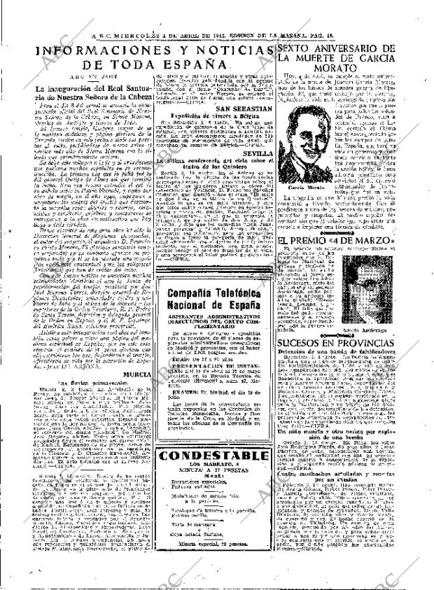 ABC MADRID 04-04-1945 página 15