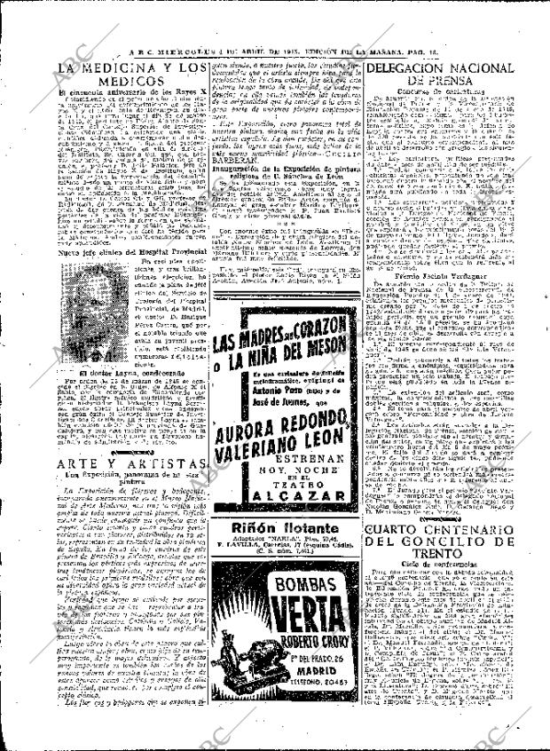 ABC MADRID 04-04-1945 página 16