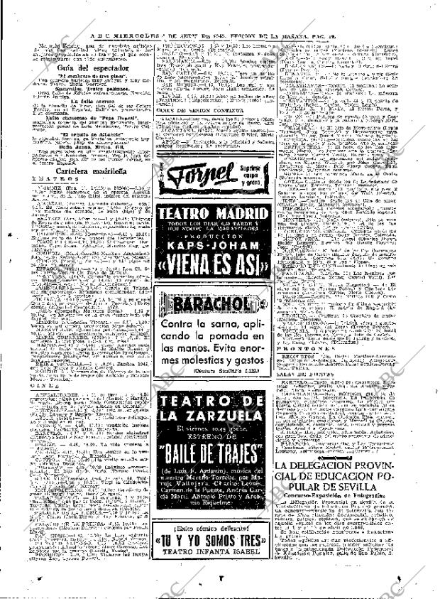 ABC MADRID 04-04-1945 página 19