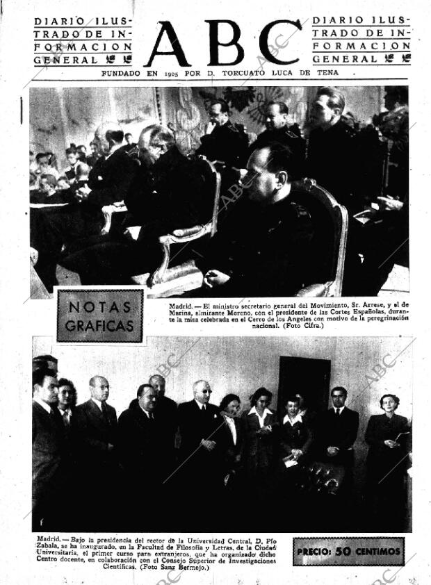 ABC MADRID 05-04-1945 página 1