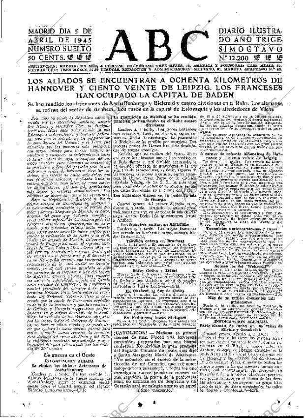 ABC MADRID 05-04-1945 página 31