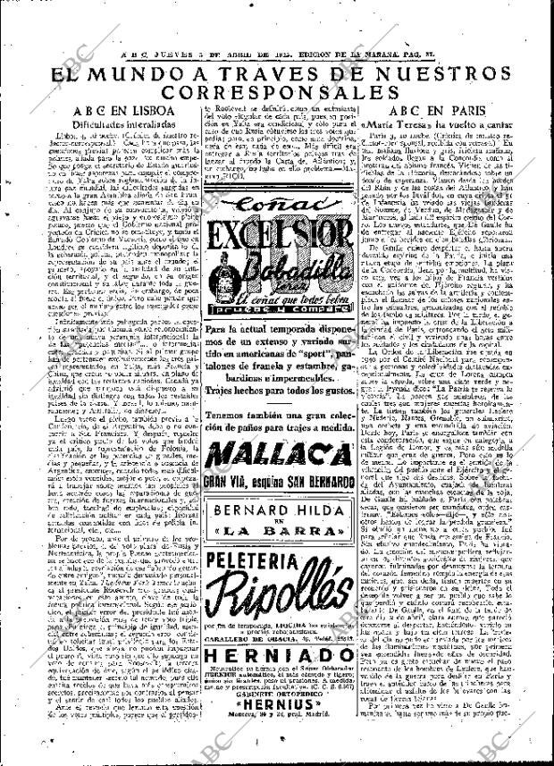 ABC MADRID 05-04-1945 página 37