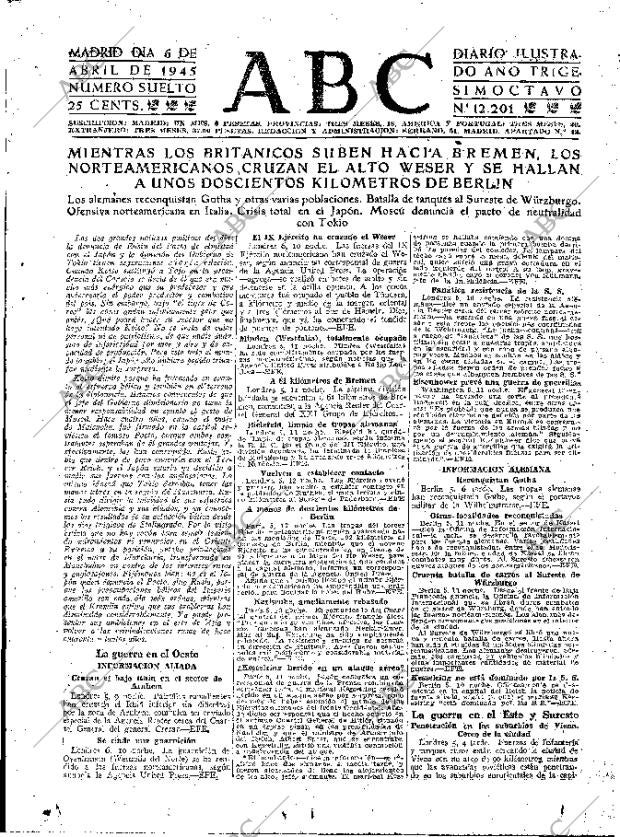 ABC MADRID 06-04-1945 página 7