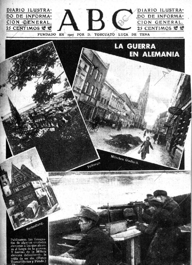 ABC MADRID 07-04-1945 página 1