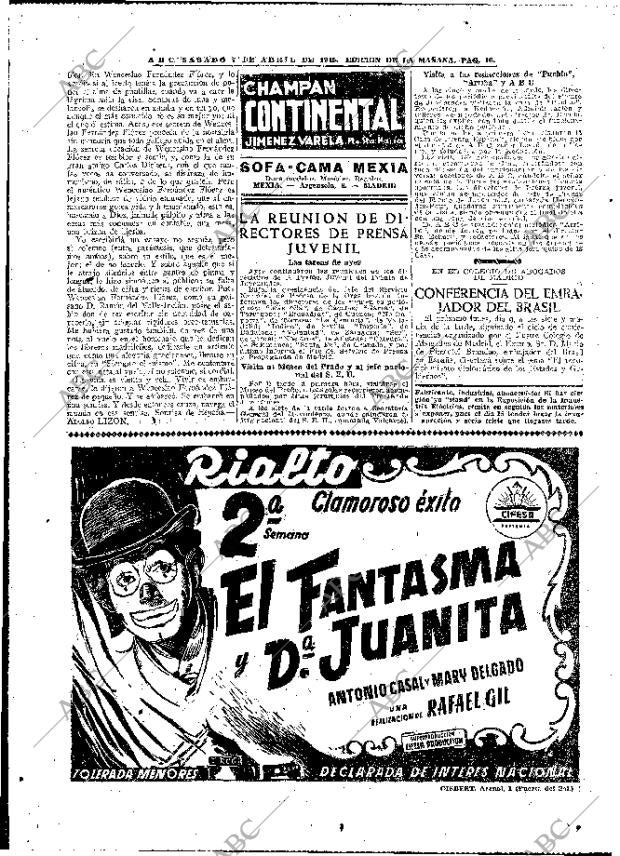 ABC MADRID 07-04-1945 página 10