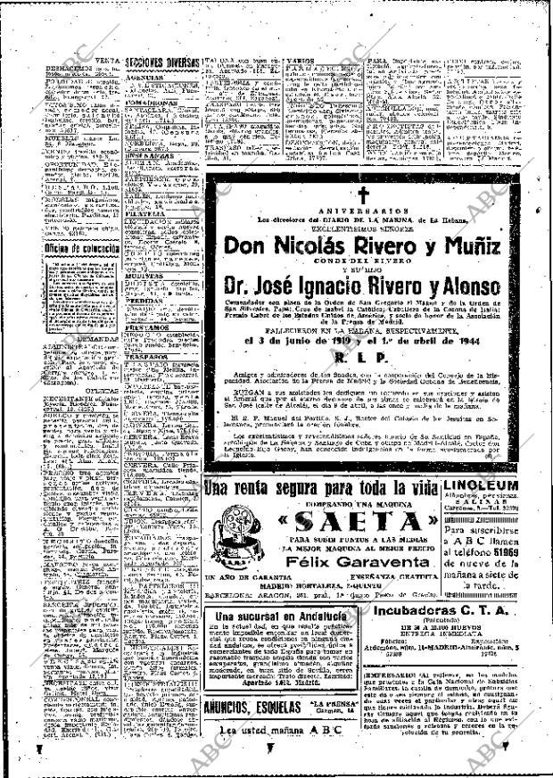 ABC MADRID 07-04-1945 página 22