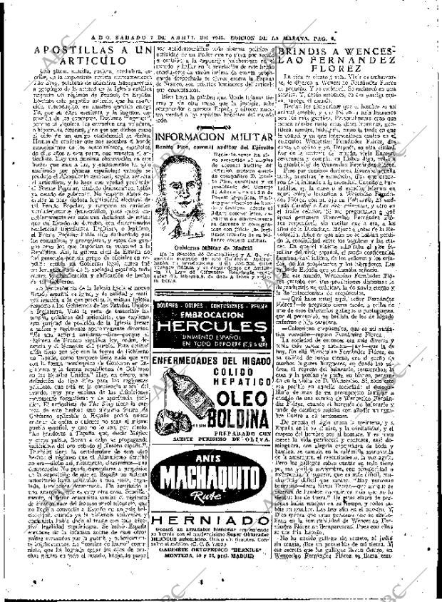 ABC MADRID 07-04-1945 página 9