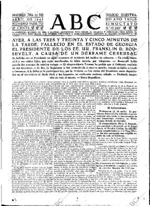 ABC MADRID 13-04-1945 página 7