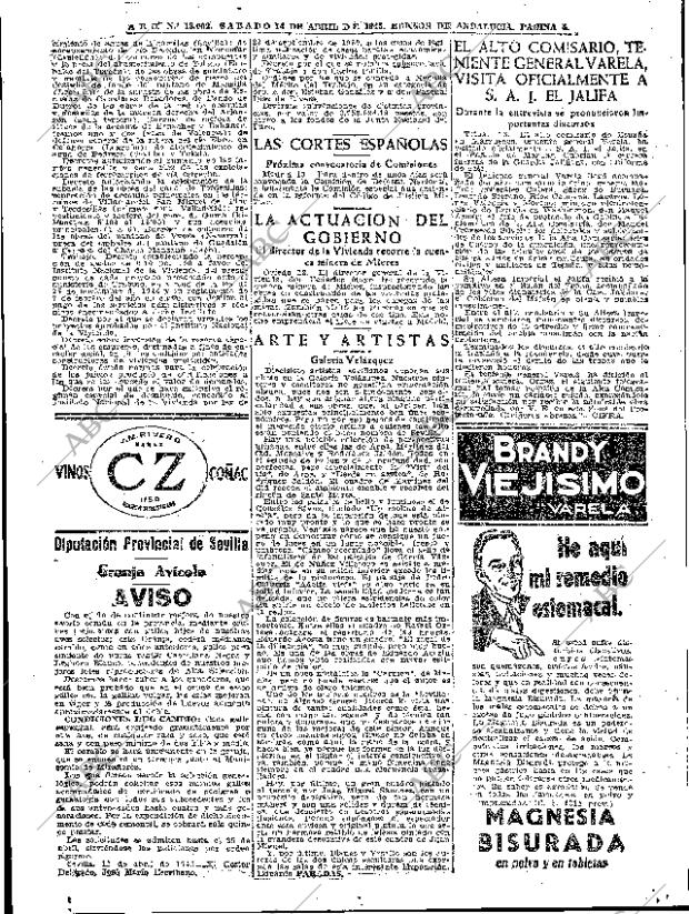 ABC SEVILLA 14-04-1945 página 4