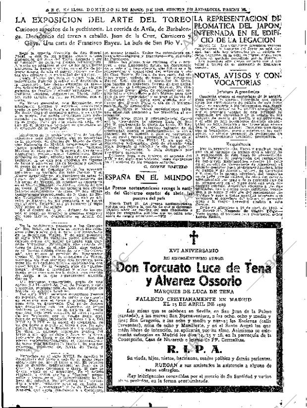 ABC SEVILLA 15-04-1945 página 15