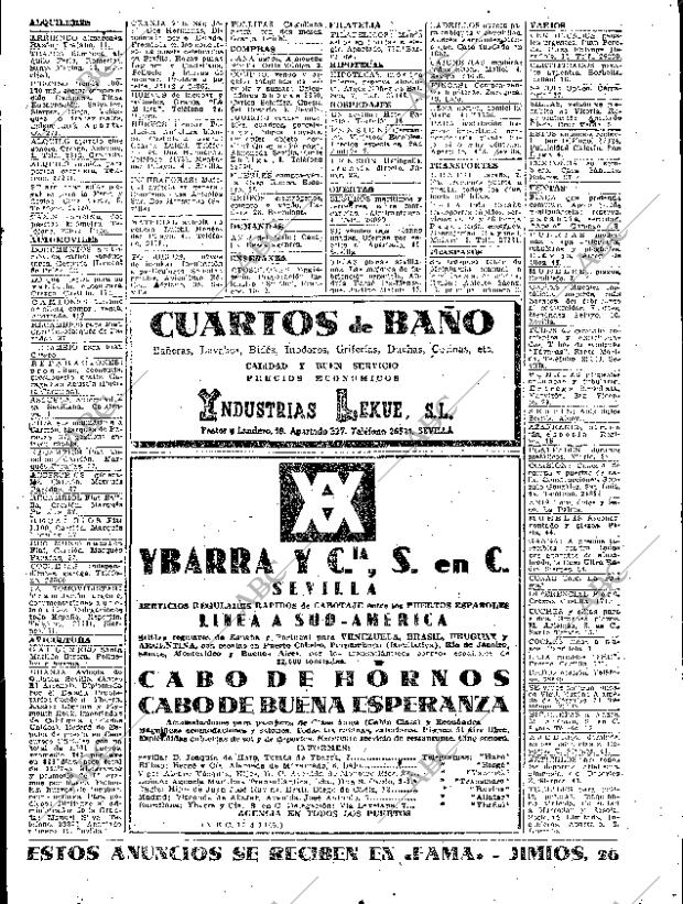 ABC SEVILLA 15-04-1945 página 23