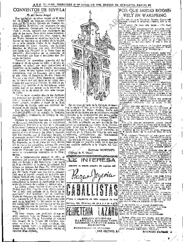 ABC SEVILLA 18-04-1945 página 29