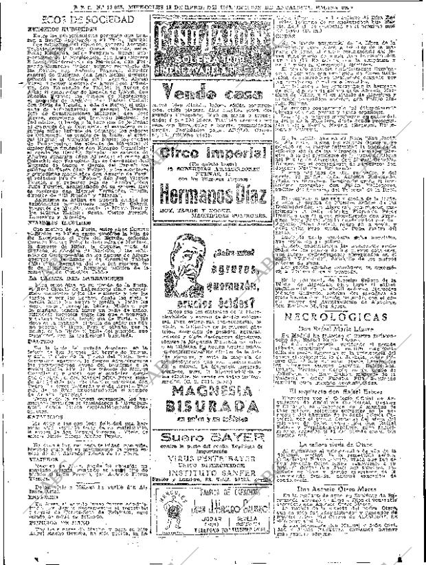 ABC SEVILLA 18-04-1945 página 30