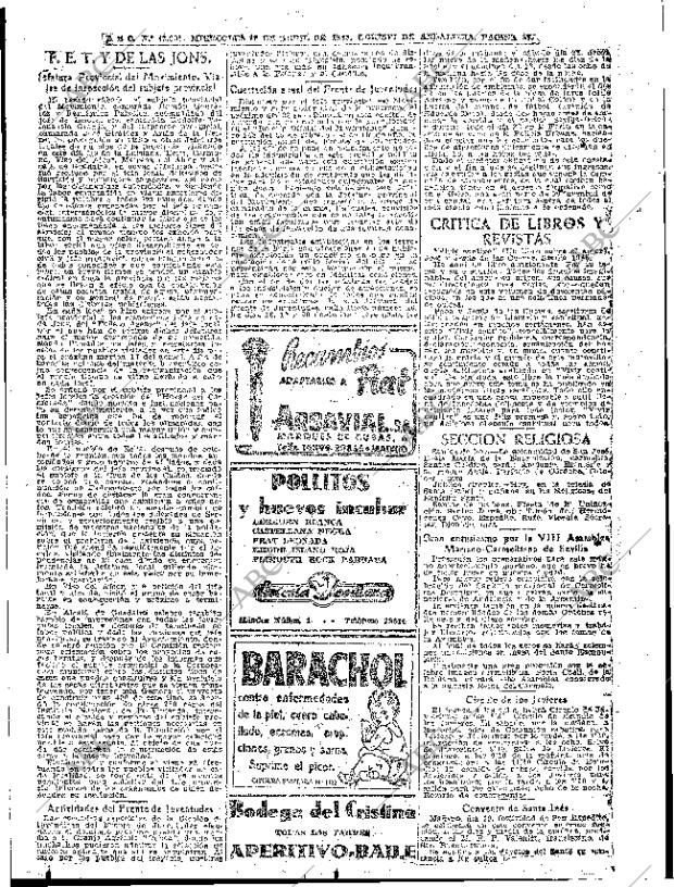 ABC SEVILLA 18-04-1945 página 33