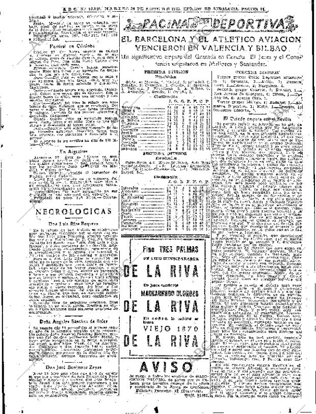 ABC SEVILLA 24-04-1945 página 21