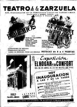 ABC MADRID 26-04-1945 página 4