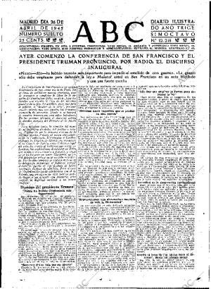 ABC MADRID 26-04-1945 página 7