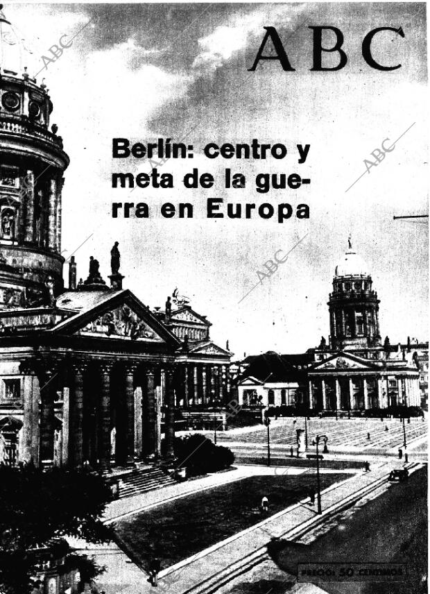 ABC MADRID 29-04-1945 página 1