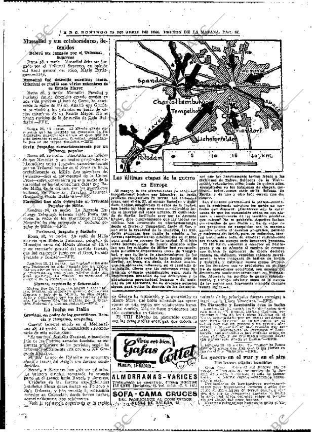 ABC MADRID 29-04-1945 página 34