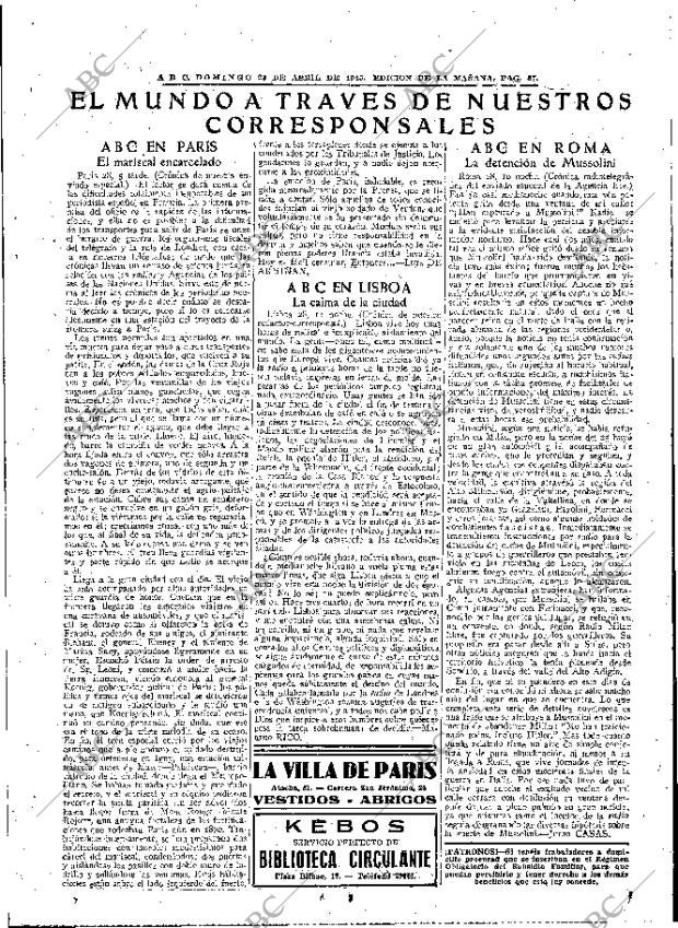 ABC MADRID 29-04-1945 página 37