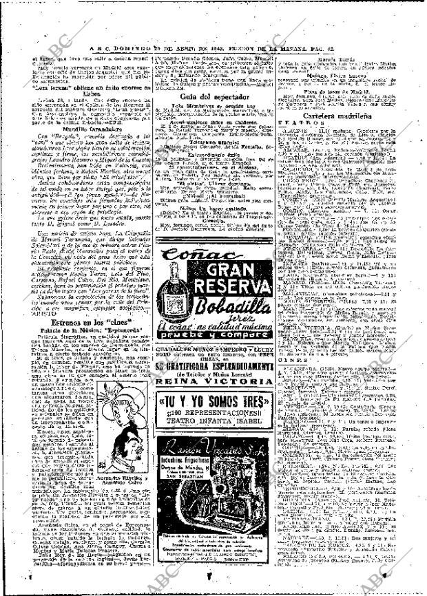 ABC MADRID 29-04-1945 página 42