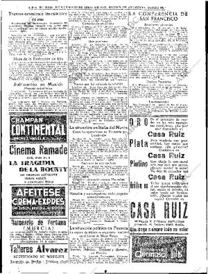 ABC SEVILLA 29-04-1945 página 26