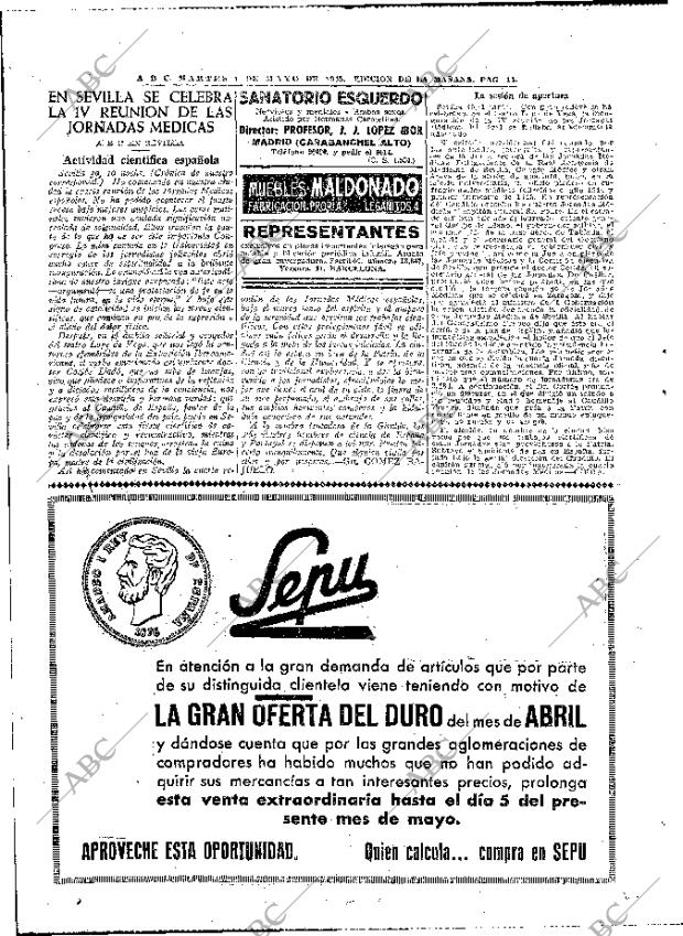 ABC MADRID 01-05-1945 página 14