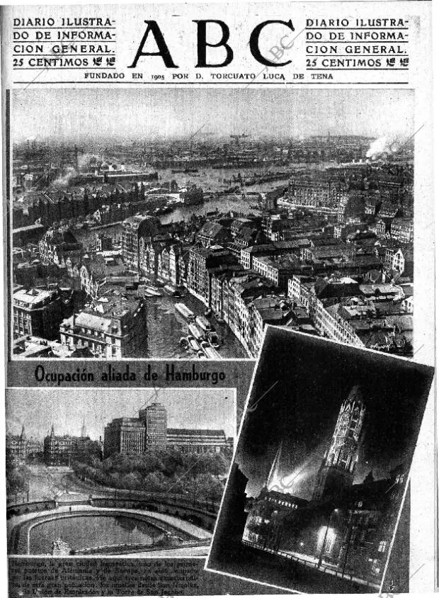 ABC MADRID 04-05-1945 página 1