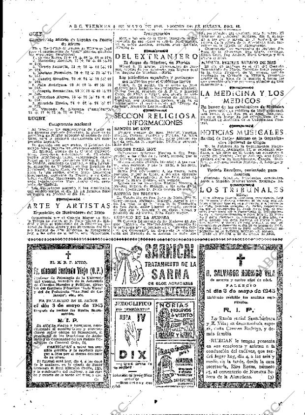 ABC MADRID 04-05-1945 página 19