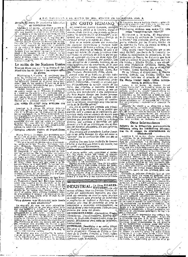 ABC MADRID 04-05-1945 página 9