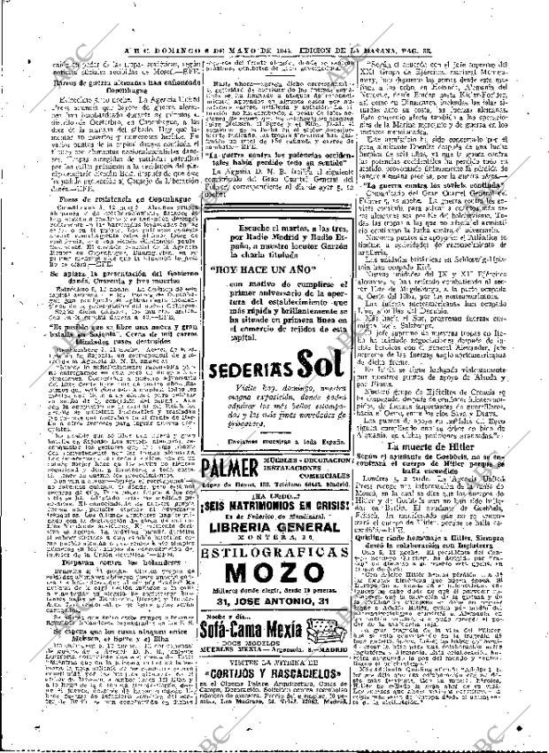ABC MADRID 06-05-1945 página 33
