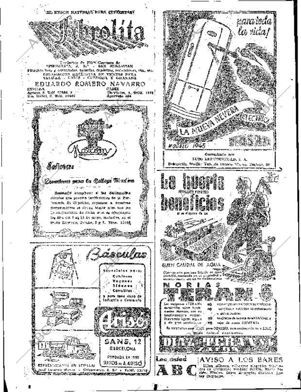 ABC SEVILLA 06-05-1945 página 16