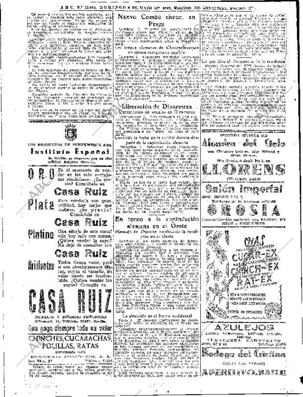 ABC SEVILLA 06-05-1945 página 8