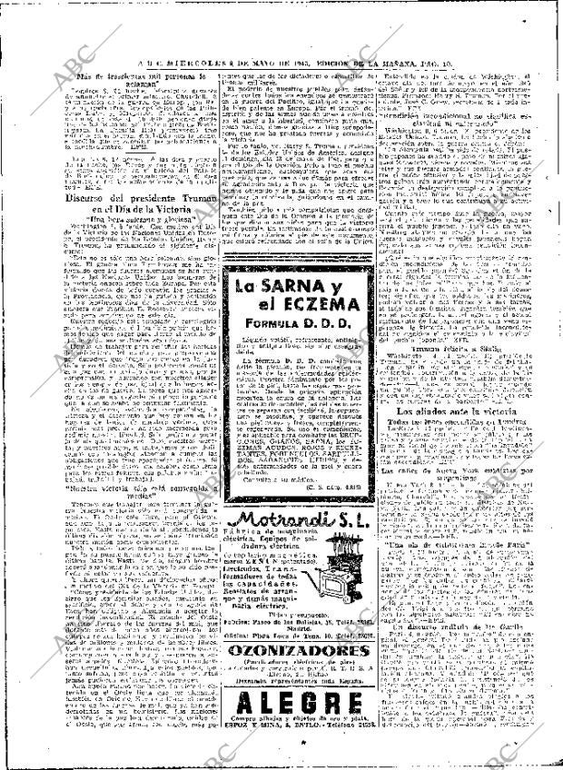 ABC MADRID 09-05-1945 página 10