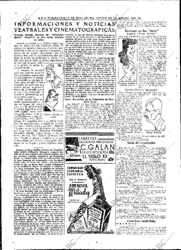 ABC MADRID 09-05-1945 página 16