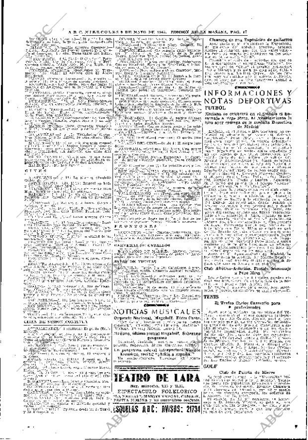 ABC MADRID 09-05-1945 página 17