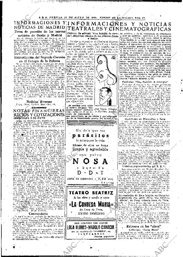 ABC MADRID 10-05-1945 página 18