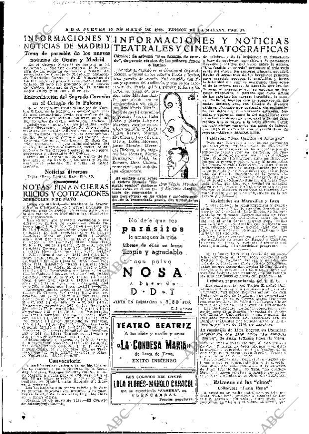 ABC MADRID 10-05-1945 página 18