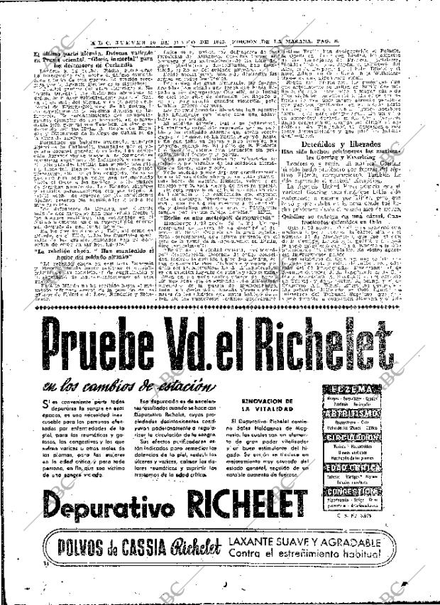 ABC MADRID 10-05-1945 página 8