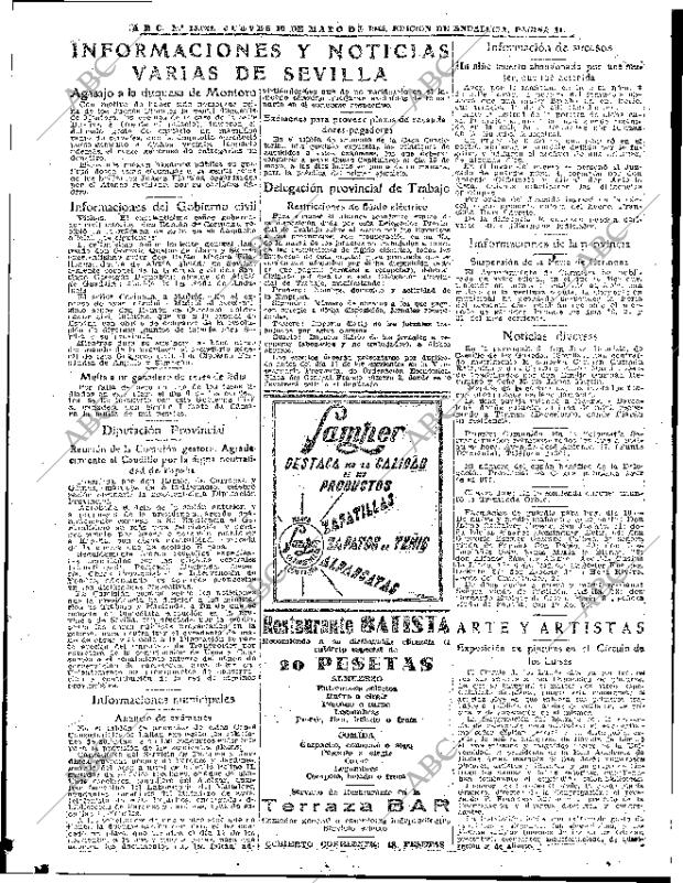 ABC SEVILLA 10-05-1945 página 11