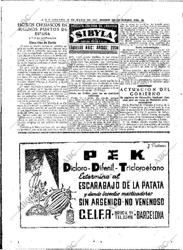ABC MADRID 12-05-1945 página 12