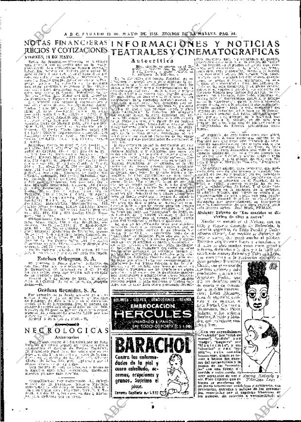 ABC MADRID 12-05-1945 página 14