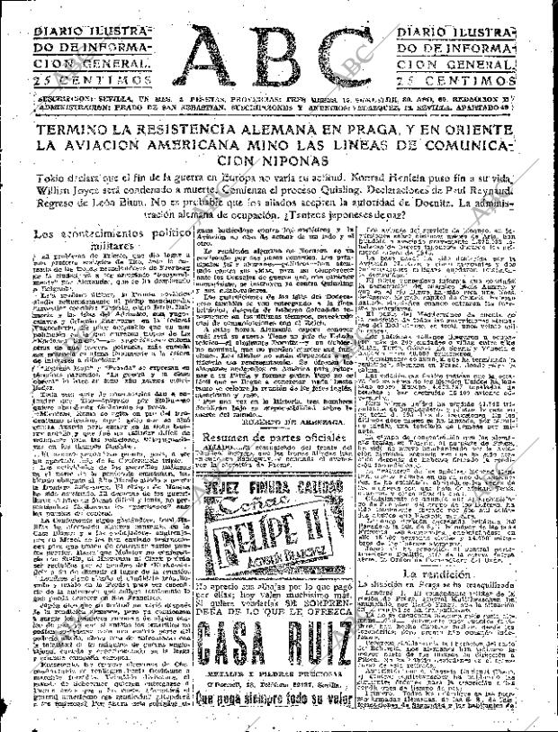 ABC SEVILLA 12-05-1945 página 3