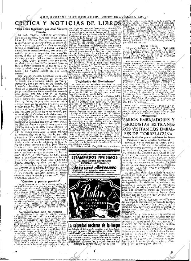 ABC MADRID 13-05-1945 página 37