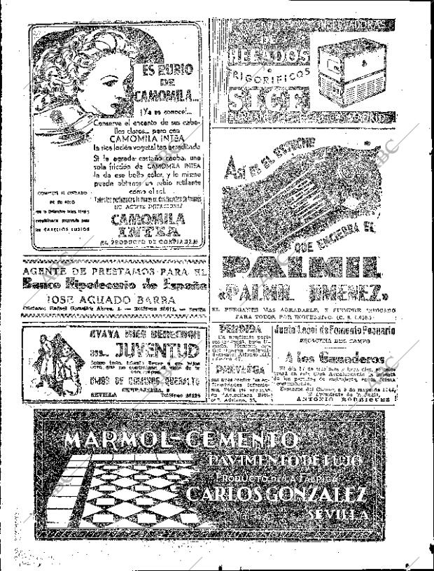 ABC SEVILLA 15-05-1945 página 14