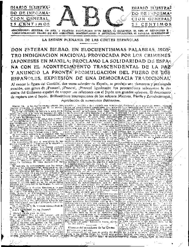 ABC SEVILLA 15-05-1945 página 3