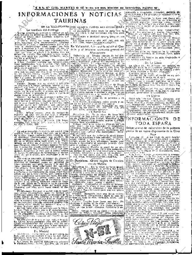 ABC SEVILLA 22-05-1945 página 13