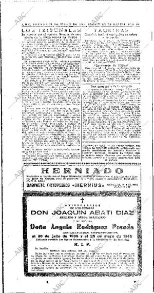 ABC MADRID 24-05-1945 página 18
